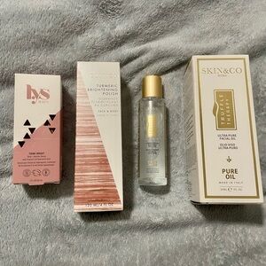 Volition Turmeric Brightening Polish - Gold and White